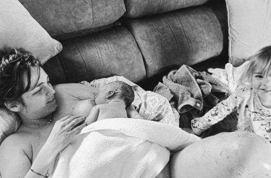 «Parir en casa me ha dado una fuerza increíble, es como un mantra»