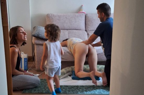 «Nos regalaron el parto que nuestra hija necesitaba y merecía»